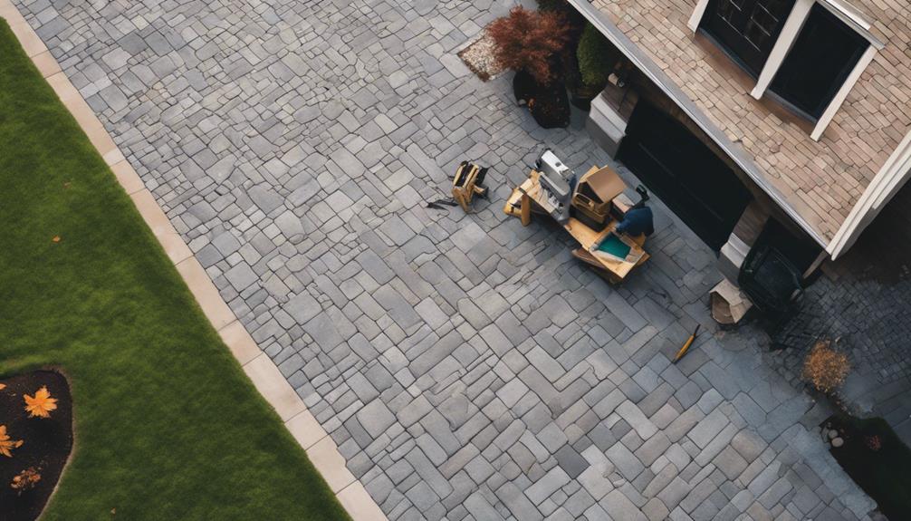 paving driveways with pavers