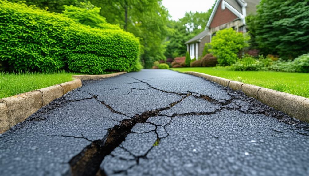 age causes driveway deterioration