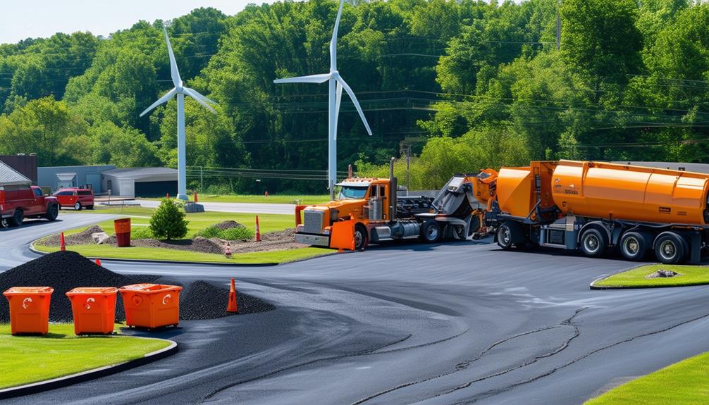 environmentally friendly methods for asphalt