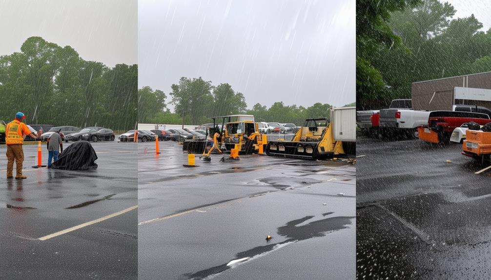 navigating stormy construction zones