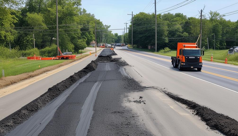 repairing roads with precision