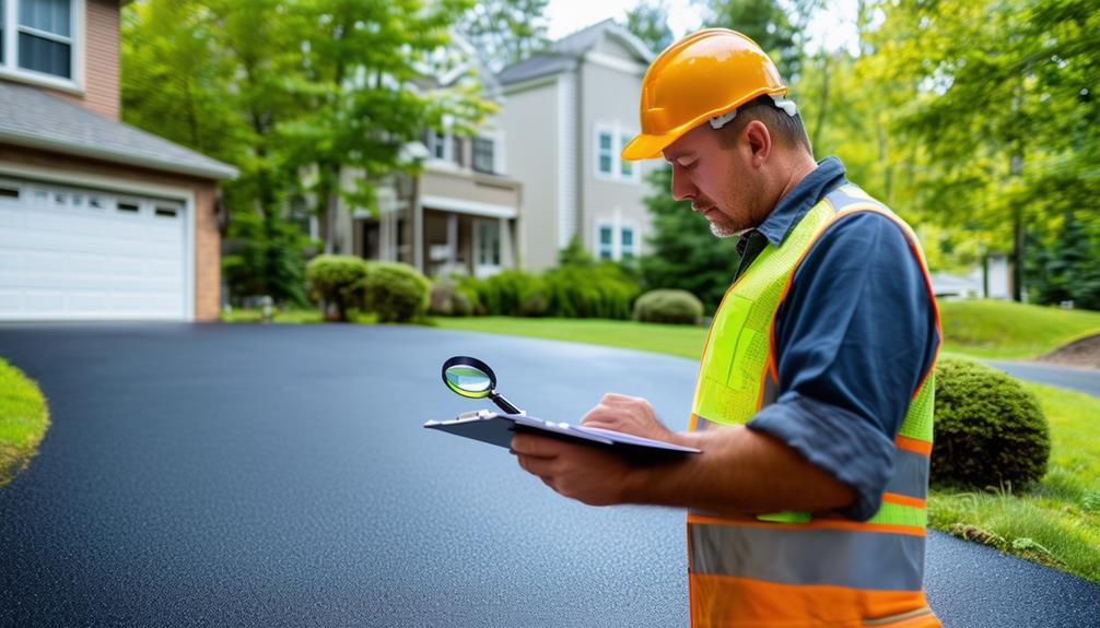 routine driveway inspection required